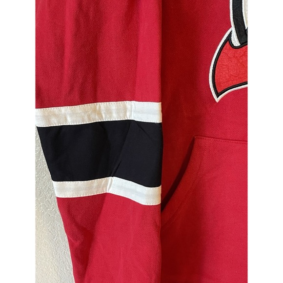 Men's 2XL NWOT New Jersey Devils Wright & Ditson‎ Kinship Hoodie Red - Picture 3 of 7